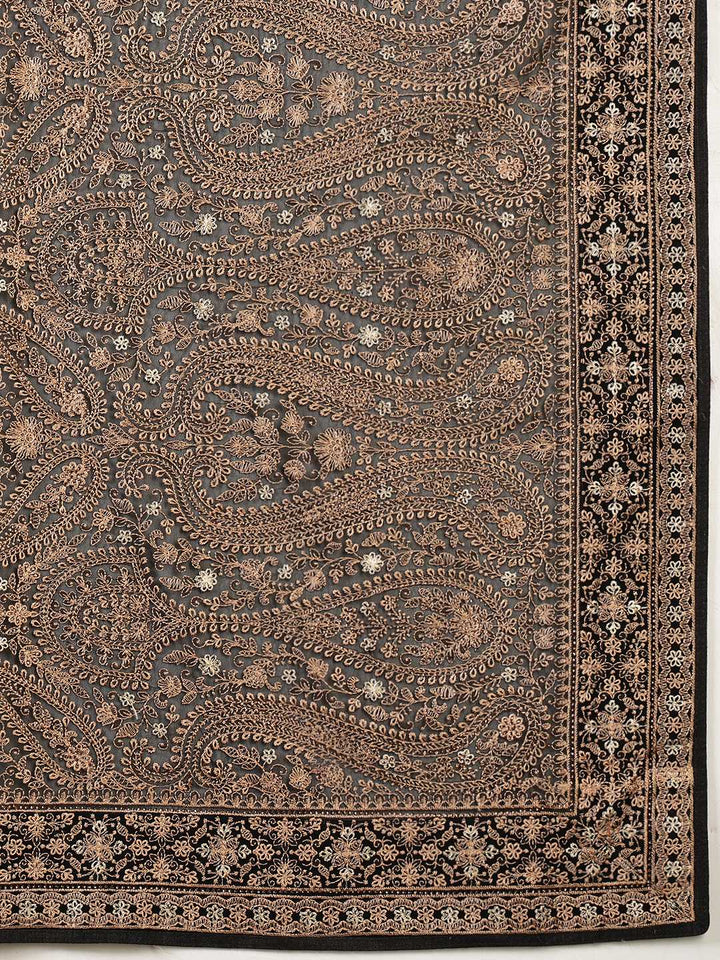Embroidered Georgette Saree