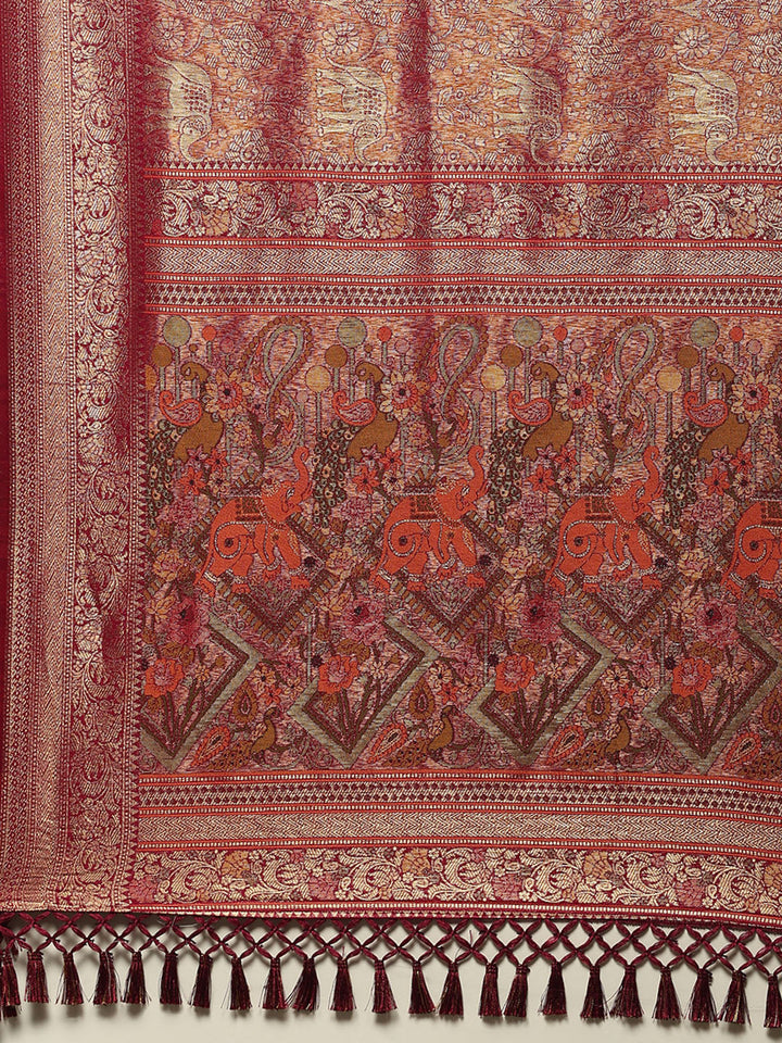 Woven Design Art Silk Saree