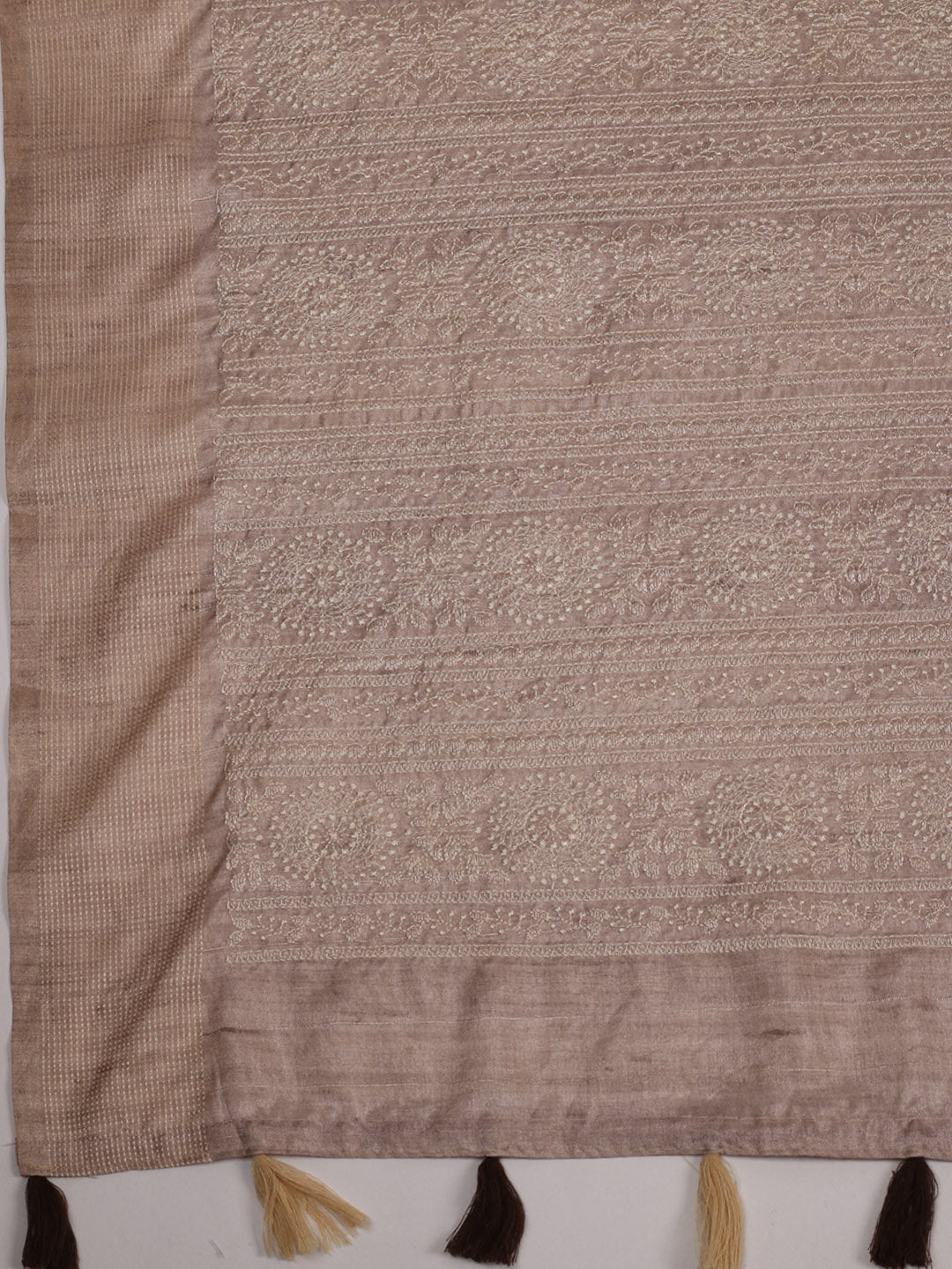 Printed Tussar Saree
