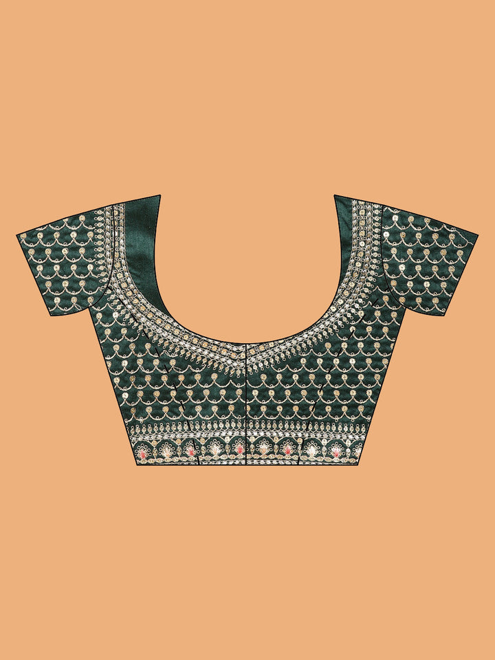 Stone Work Art Chiffon Saree