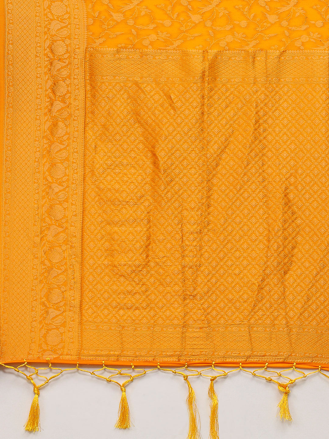 Zaari Jaal Crepe Saree
