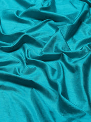 Plain Zari Border Woven Handloom Saree
