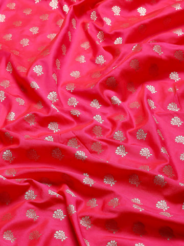 Zari Booti Woven Art Silk Banarsi Saree