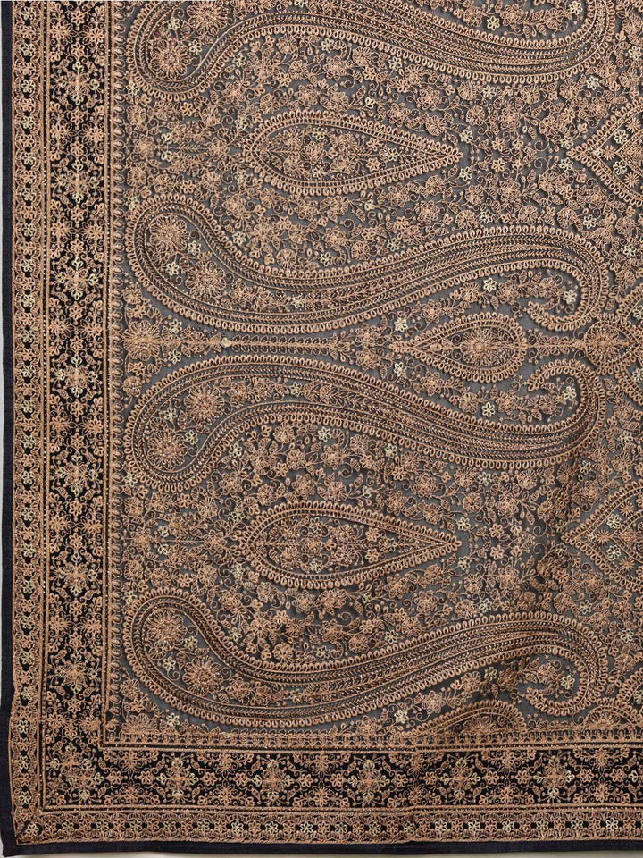 Embroidered Georgette Saree