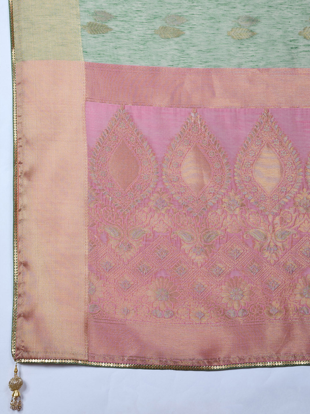 Woven Border Art silk Saree