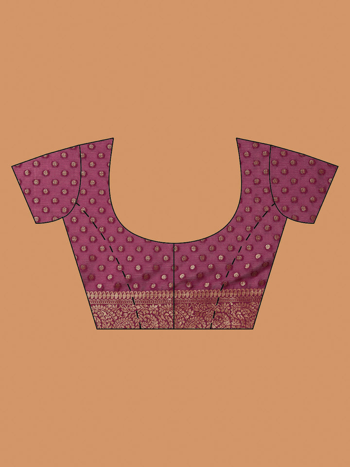 Zari Border Woven Chiffon Saree