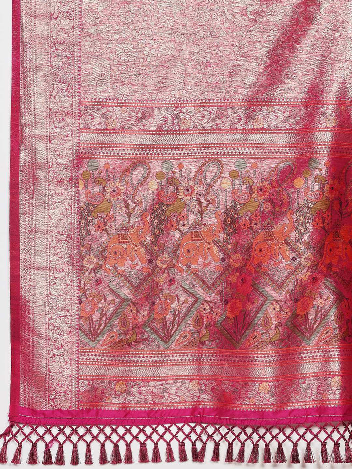 Woven Design Art Silk Saree