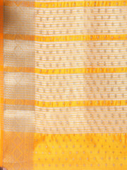 Zari Border Booti Woven Handloom Saree