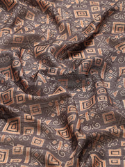 Digital Printed Tussar Woven Saree