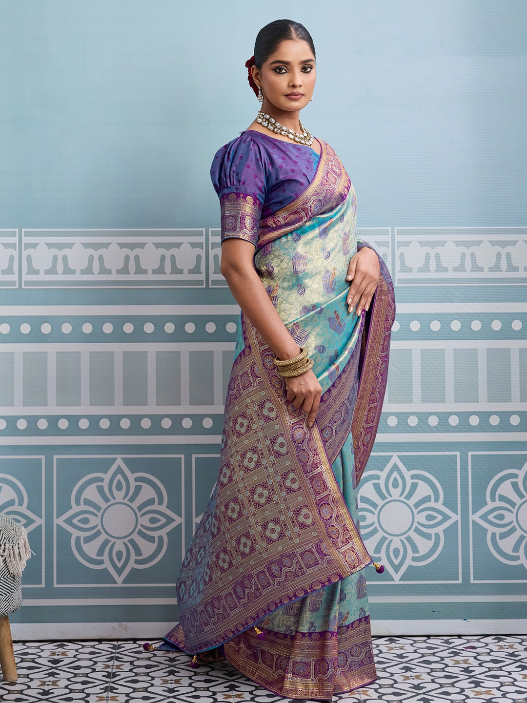 Woven Design Art Silk Saree