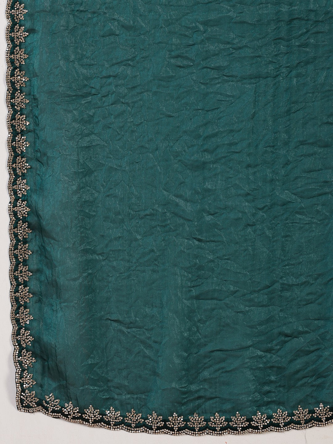 Embroidered Organza Saree