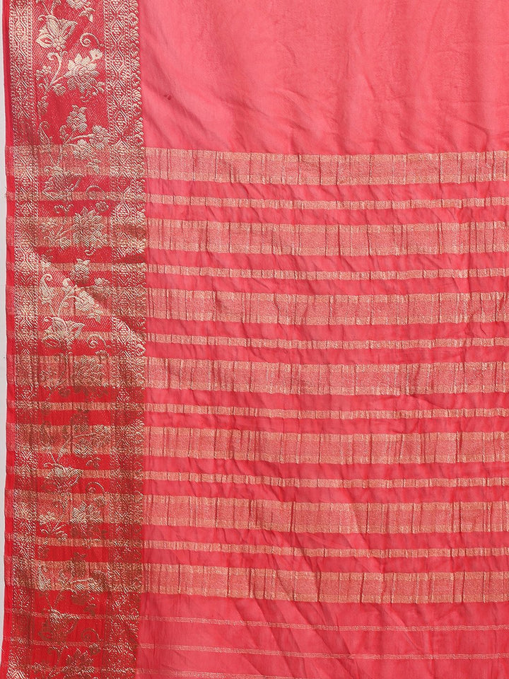 Plain Chiffon Saree