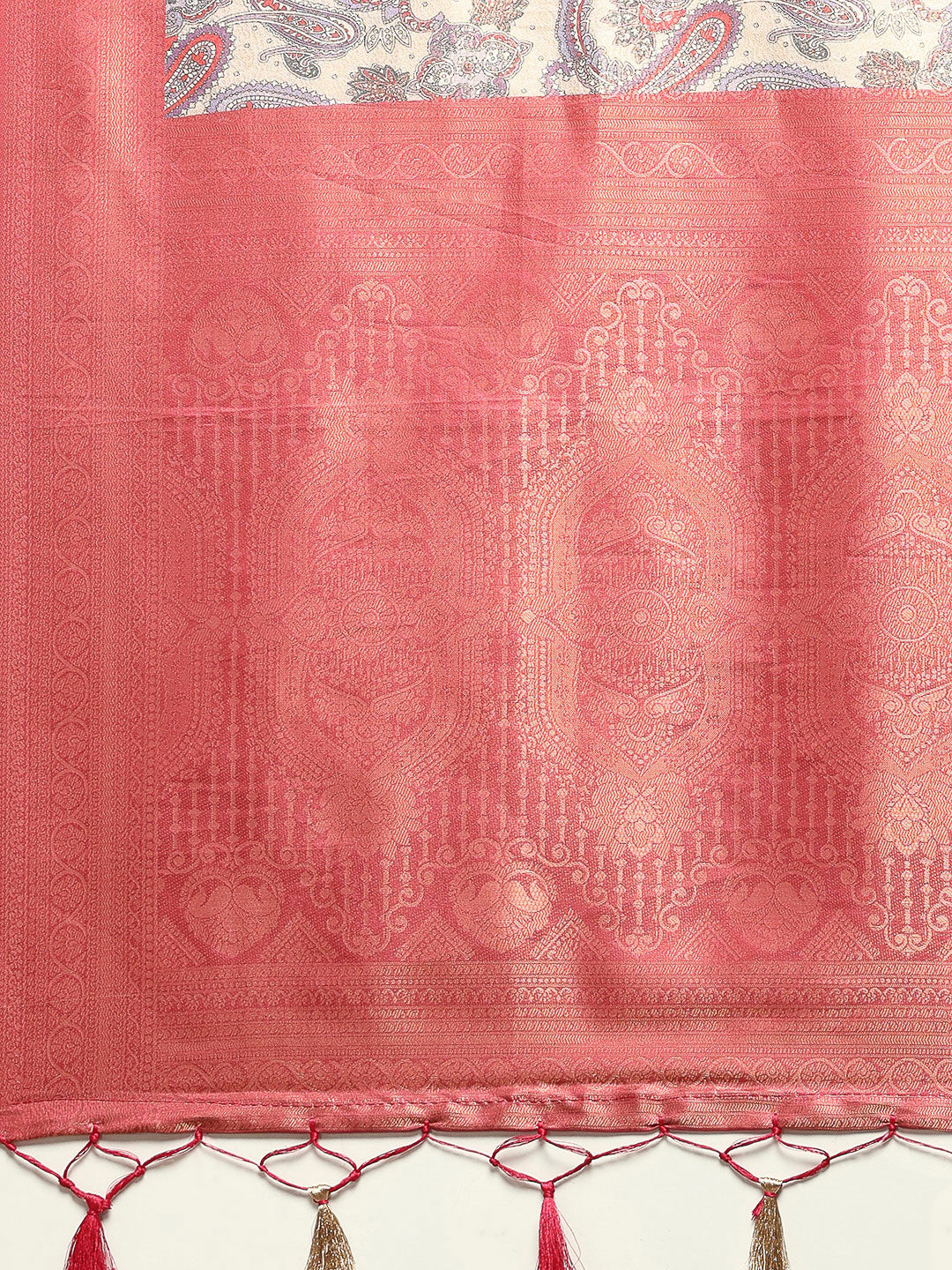 Digital Printed Art Silk Saree