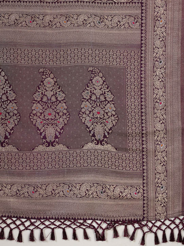 Woven Design Art Silk Saree