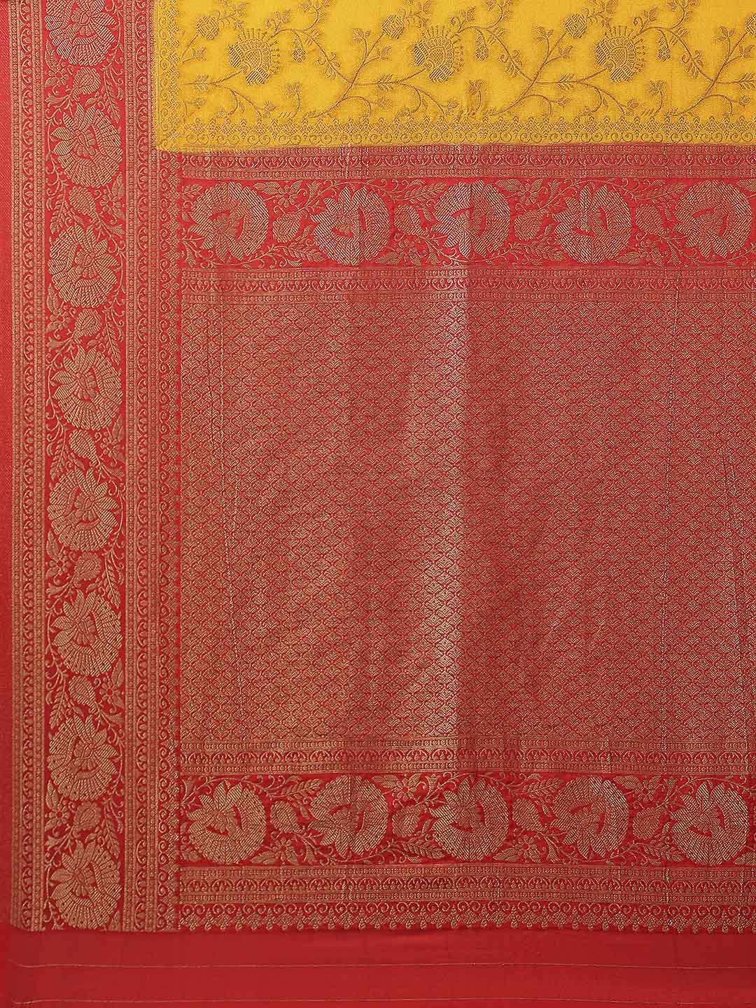 Plain Crepe Saree