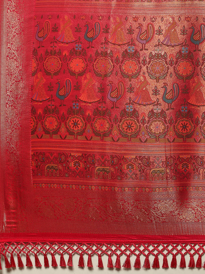 Woven Design Art Silk Saree