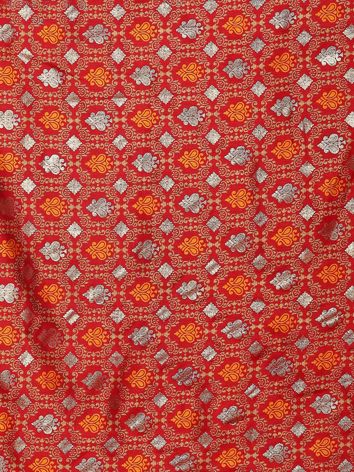 Digital Print Art Silk Saree