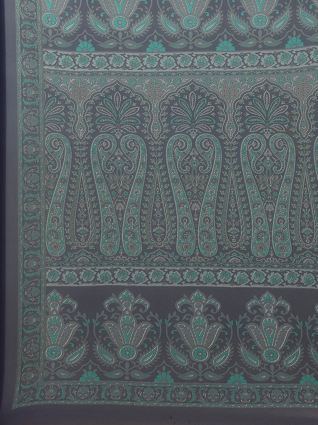 Floral Printed Georgette Saree