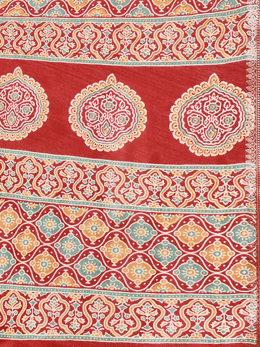 Digital Printed Art slik Saree
