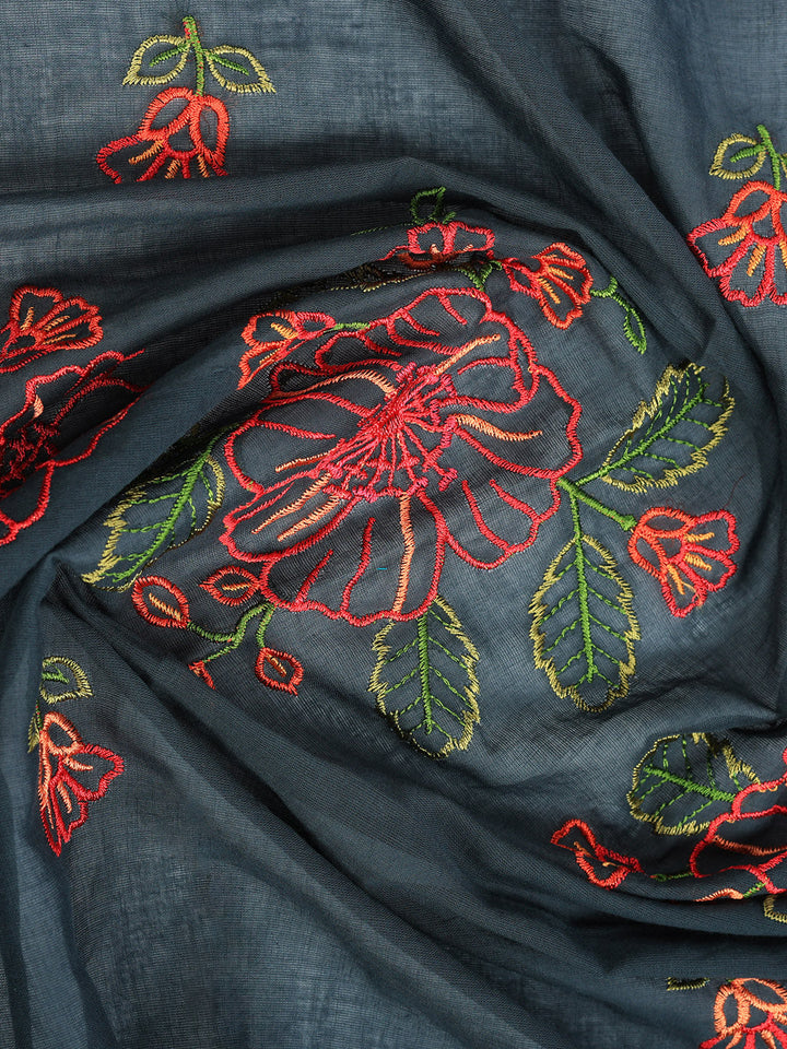 Printed Cotton Blend Kurta With Pant &amp; Dupatta