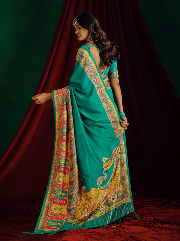 Printed Art Silk Saree