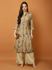 Printed Cotton Blend Kurta