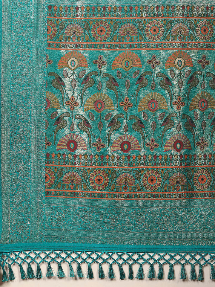 Woven Design Art Silk Saree
