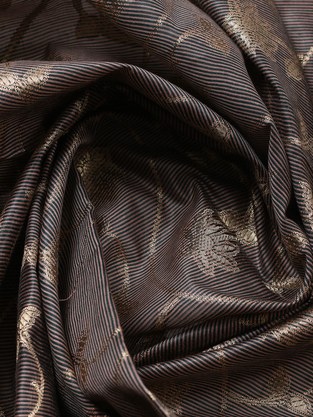 Banarasi Chanderi Unstitched Suit With Pant &amp; Dupatta