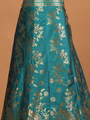 Banarasi Unstitched Choli With Lehenga & Dupatta