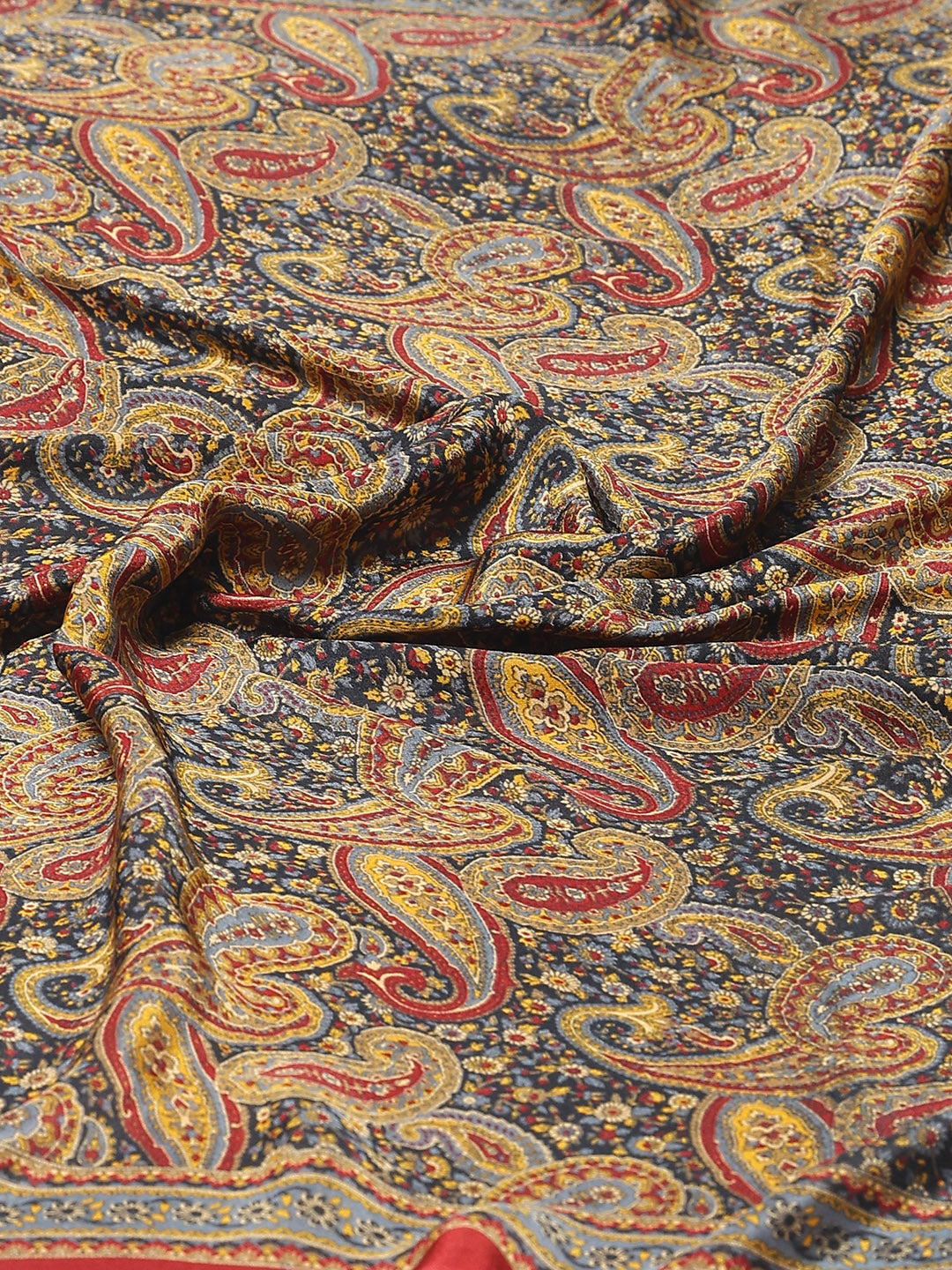Digital Printed Satin Woven Saree