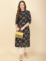 Printed Cotton Kurta Set