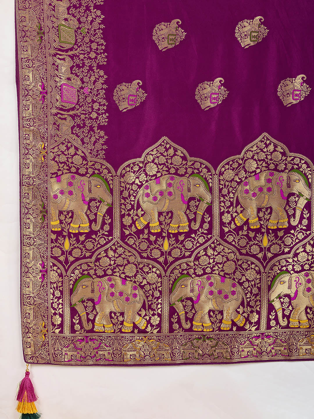 Embroidered Art Silk Saree