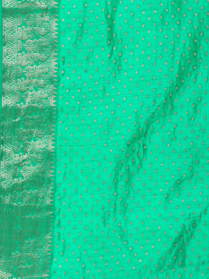 Zari Border Woven Art Silk Saree