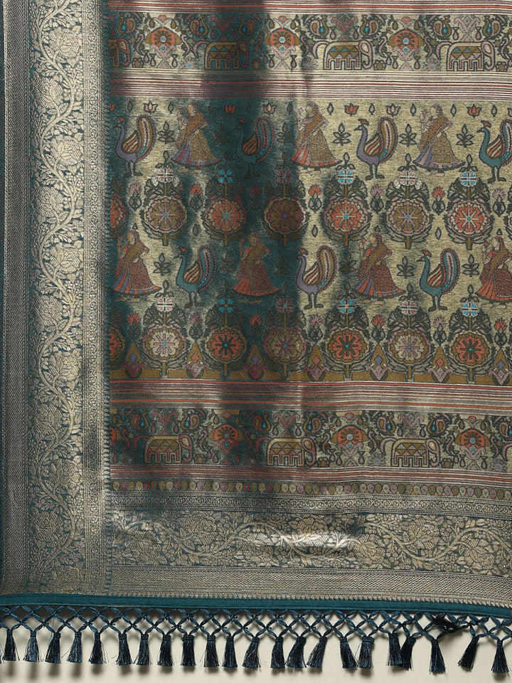 Woven Design Art Silk Saree