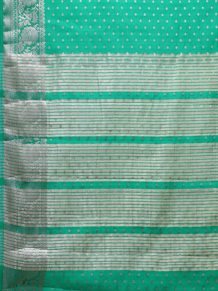 Woven Booti Art Silk Saree