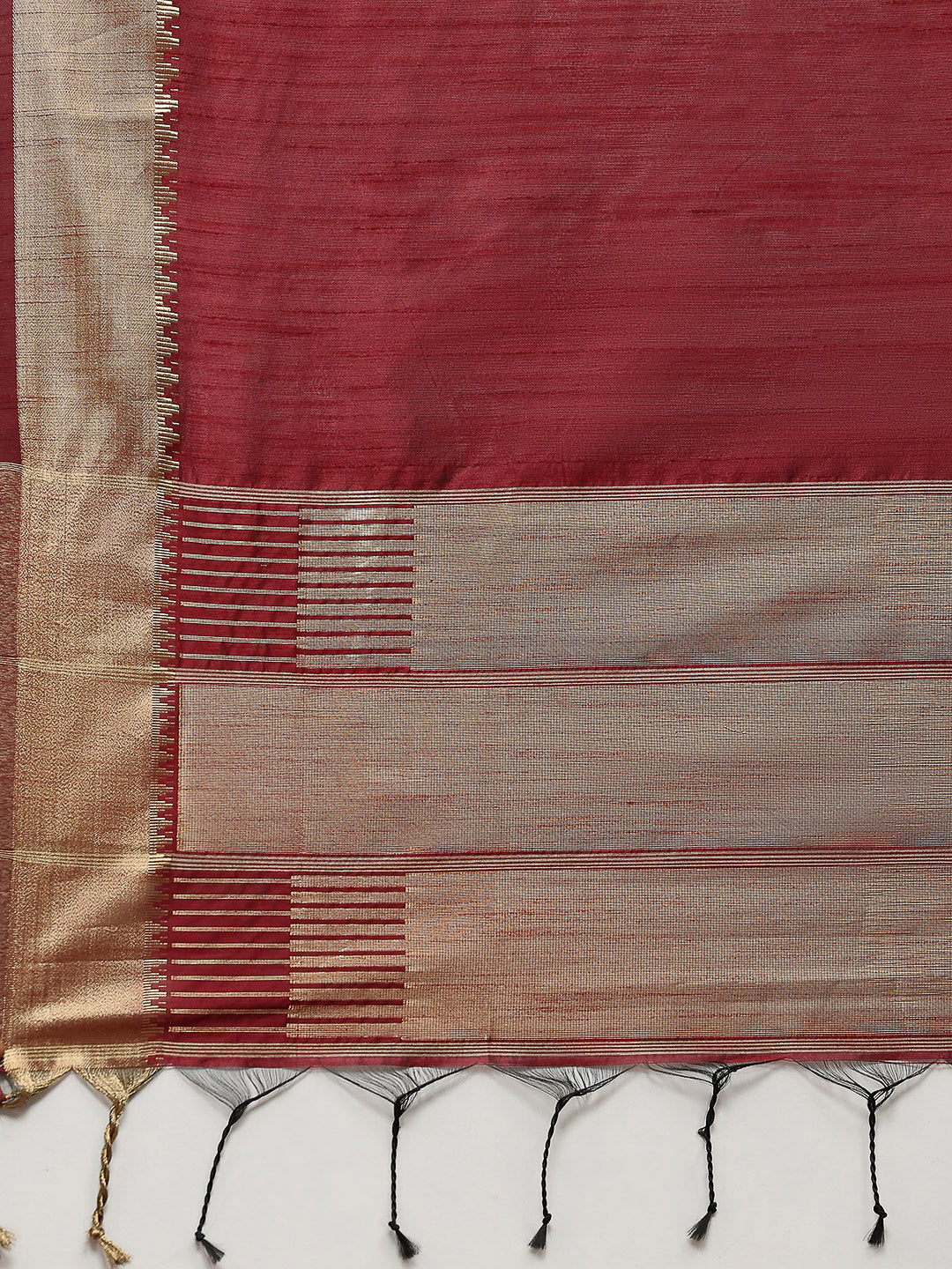 Plain Art slik Saree