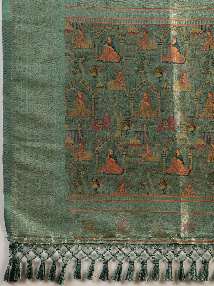Woven Design Art Silk Saree