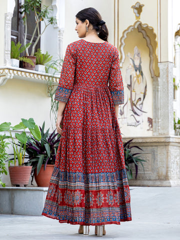 Digital Printed Cotton Kurta