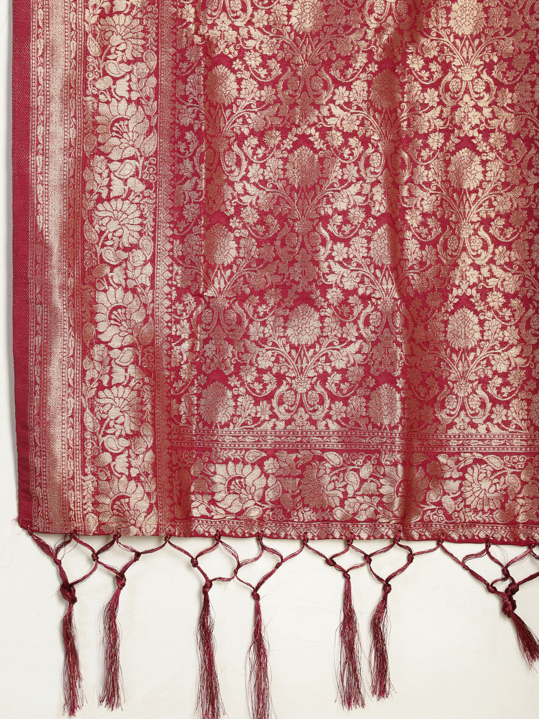 Zaari Jaal Crepe Saree