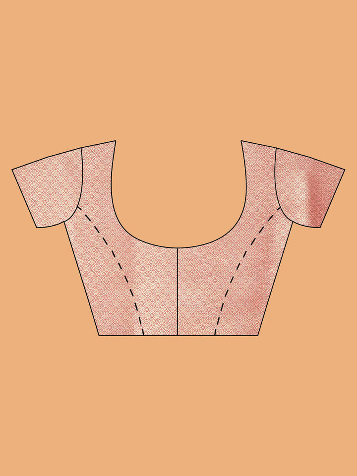 Zari Jaal Banarasi Woven Saree