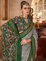 Digital Printed Art Silk Saree