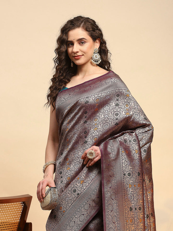 Woven Design Art Silk Saree
