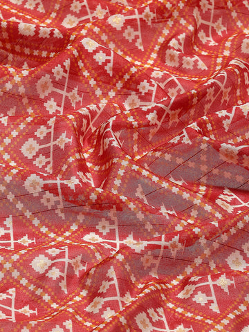 Patola Printed Tussar Woven Saree