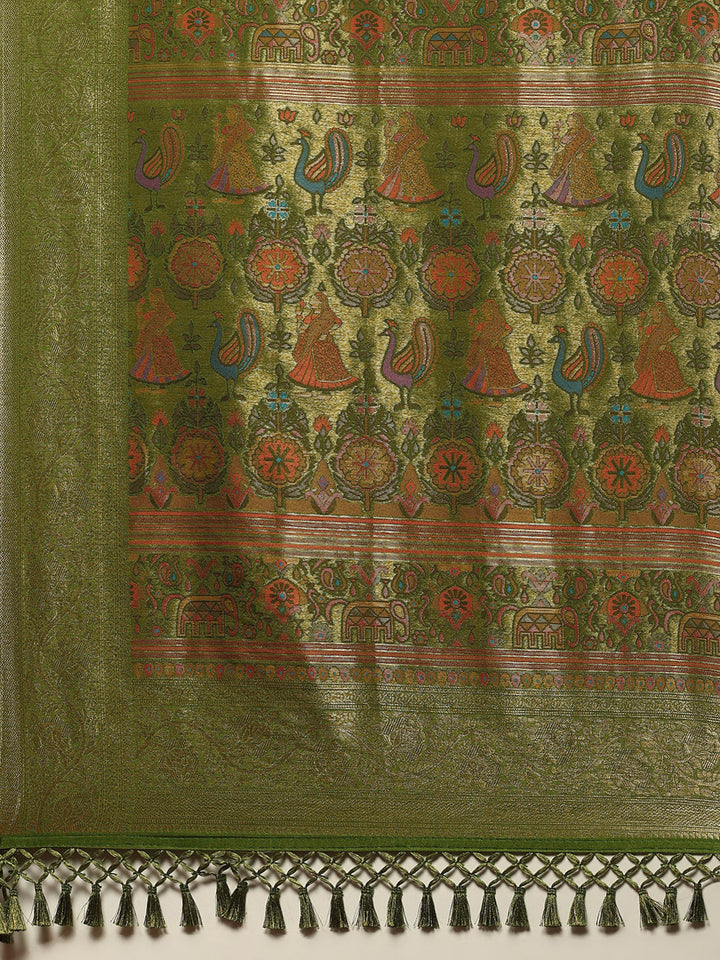 Woven Design Art Silk Saree