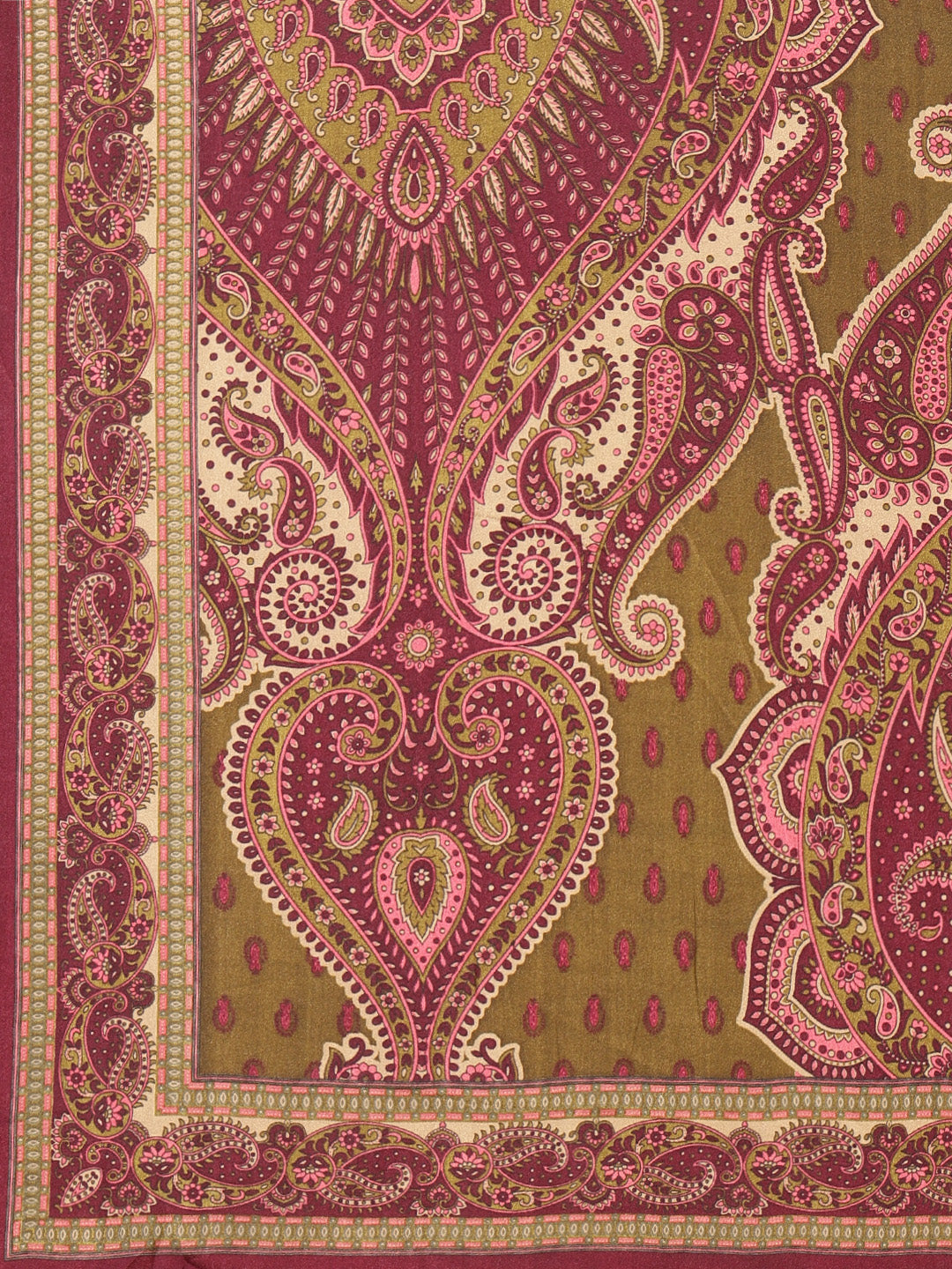 Digital Printed Crepe Saree