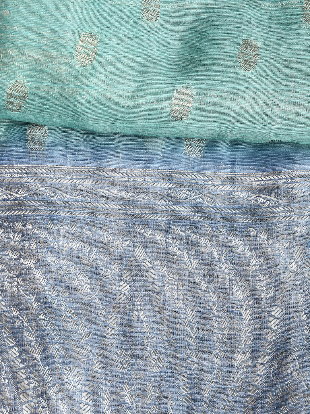 Neck Embroidered Chanderi Unstitched Suit With Dupatta