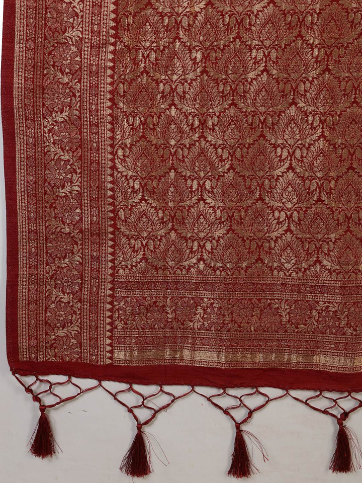 Woven Design Tussar Silk Saree