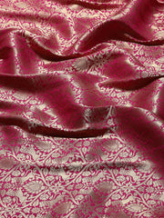 Zari Jaal Woven Art Silk Banarsi Saree