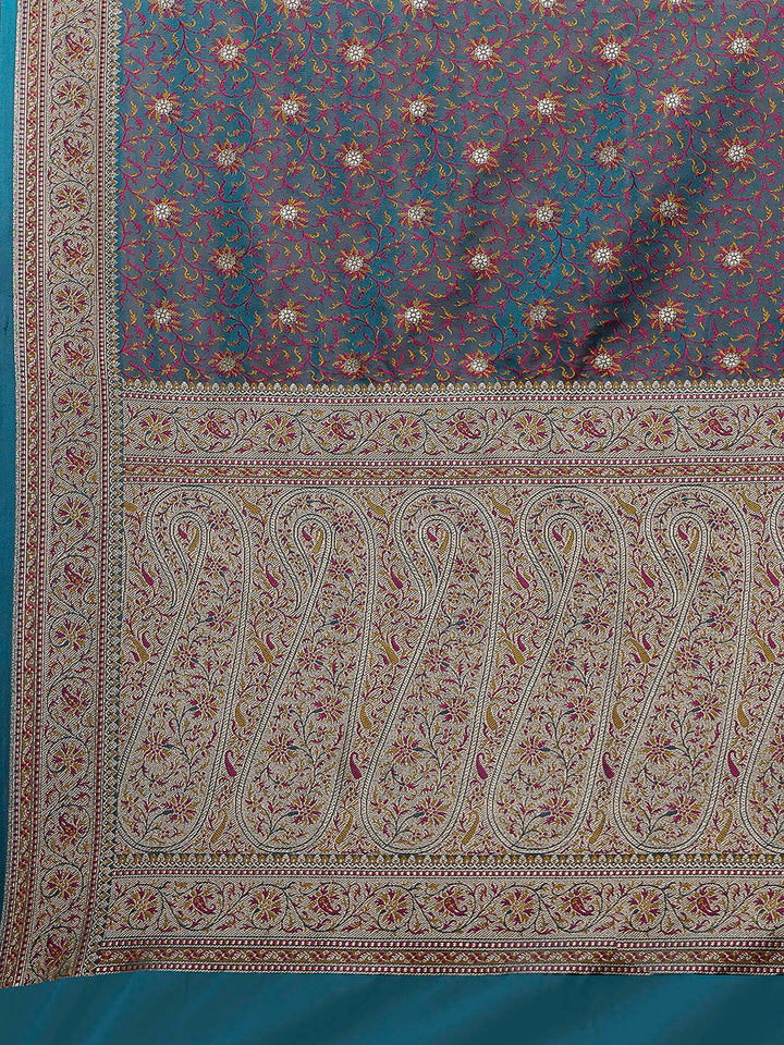 Jamavar Banarasi Woven Saree