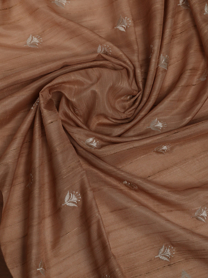 Printed &amp; Embroidered Booti Art Silk Saree